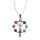 Pendule de guérison esprit Chakra pendentif bijoux en argent